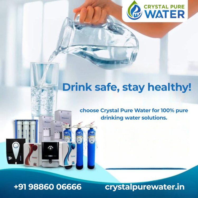 Say Goodbye to Hard Water in Bangalore Homes with Crystal Pure Water Softeners